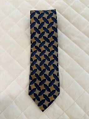 J Z Richards Nordstrom Men Vintage Silk Necktie Tie Designer Accessory Work